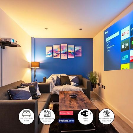 Spacious 1 Bedroom Apartment With 4K Cinema Experience By Green Haven Escapes In Bradford Bradford  Exterior foto